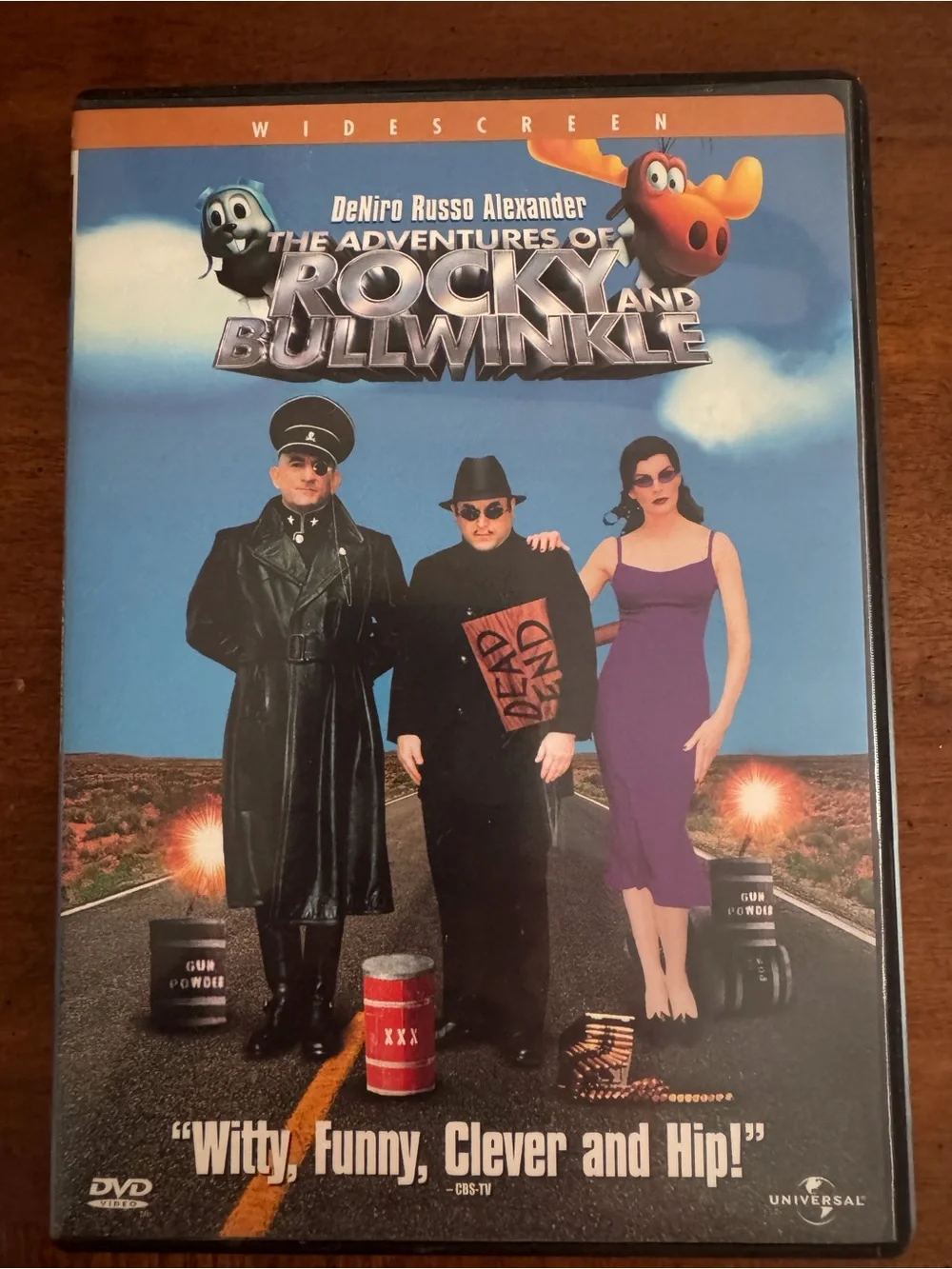 The Adventures of Rocky and Bullwinkle DVD